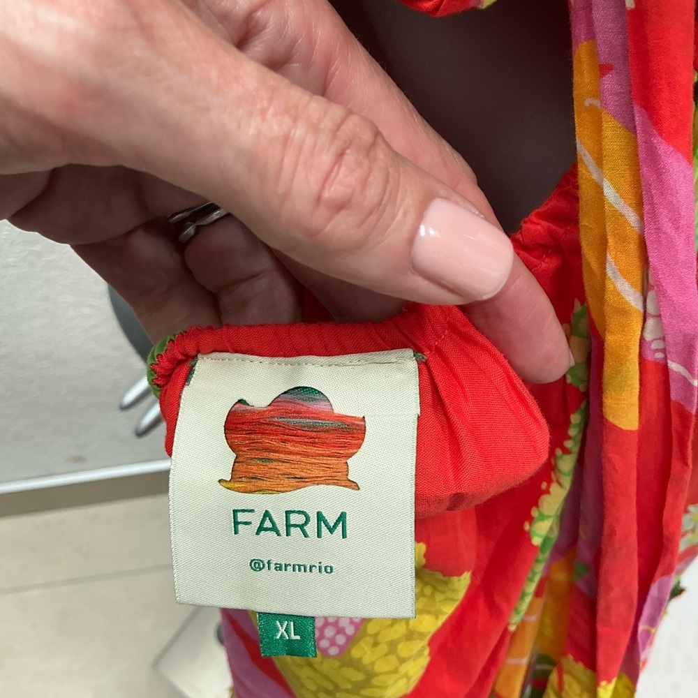 FARM Rio Vibrant Floral Maxi Dress - Picture 5 of 6